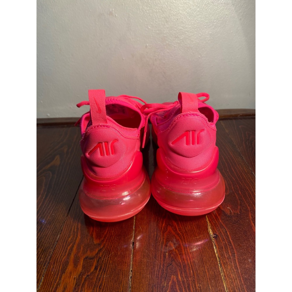 Nike Air Max 270 Womens Hyper Pink Athletic Gym Running Shoes FD0293-600 Size 8 - Picture 6 of 10